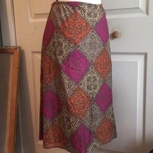 J.Jill skirt size M P 100% cotton